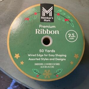 Member's Mark Green Premium Ribbon